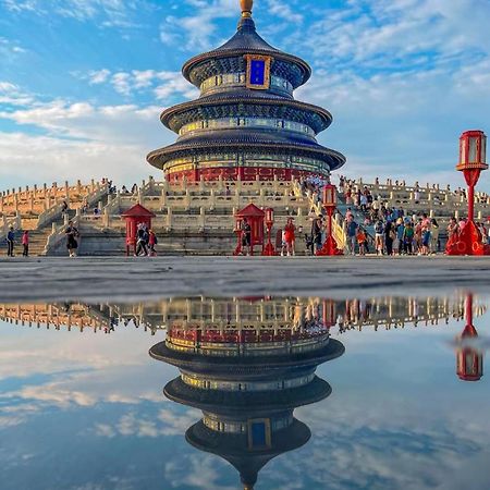 East Sacred Hotel ᴸᴱo---Foreign Accept---Tourism Service English-Speaking 丨 Near Tiananmen Forbidden City丨very Close To Metro Zhangzizhong And Beixinqiao 丨european Foot Ball English丨free Advance Tickets And Laundry Drying Service Coffee Snacks Pekin Dış mekan fotoğraf